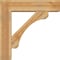 Ekena Millwork Legacy Block Rough Sawn Bracket w/ Offset Brace, Western Red Cedar, 8"W x 32"D x 32"H BKT0806X32X32LEC05RWR - alternate 4